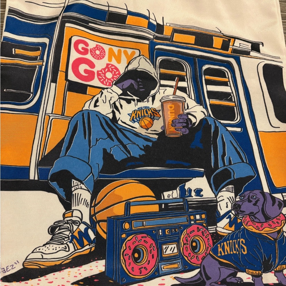 Dunkin💕🧡🏀NY Knicks bag - Picture 2 of 5